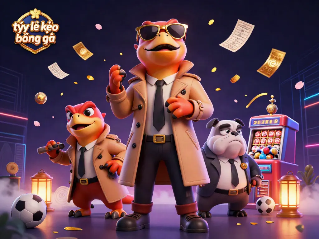Dynamic sports betting scene featuring tỷ lệ kèo bóng đá with raptors disguised for entry.