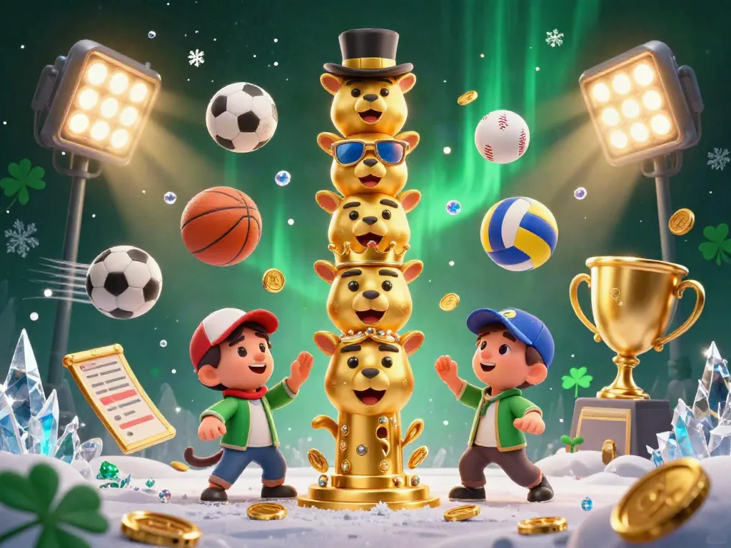 Join the fun at udenlandske casino with vibrant sports elements, 3D totem, and rich graphics.