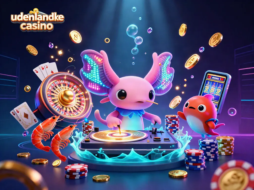 Experience the thrill at udenlandske casino with a vibrant underwater DJ scene and captivating game elements.