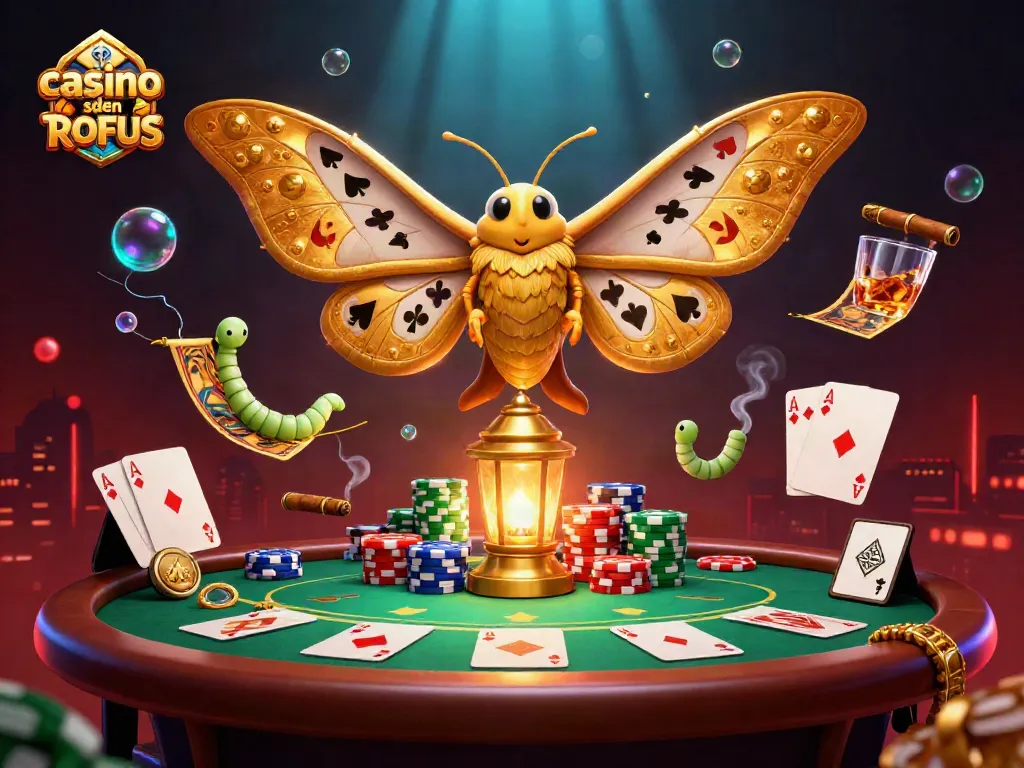 Catching glimpses of thrilling moments at casino sider uden ROFUS with scenes of poker and vibrant gameplay