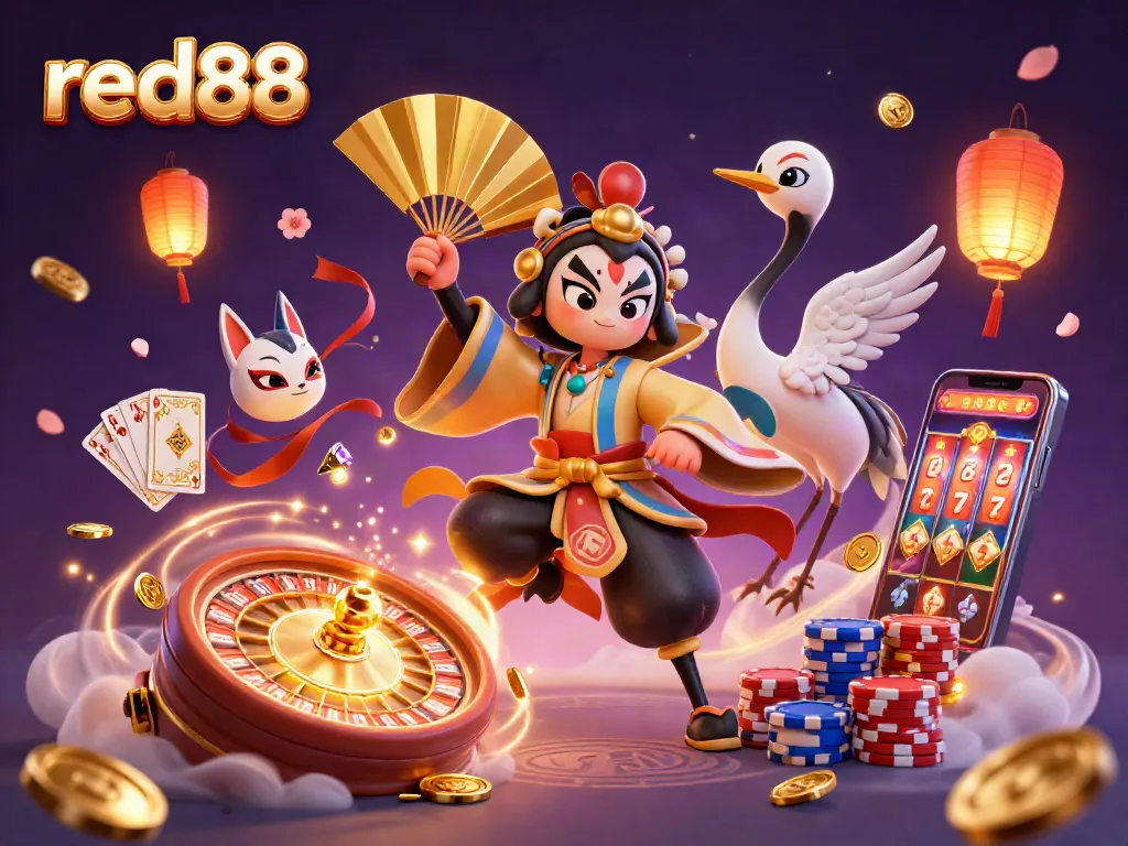 Experience exhilarating gaming and winning at red88 with dynamic festive elements and rich graphics.