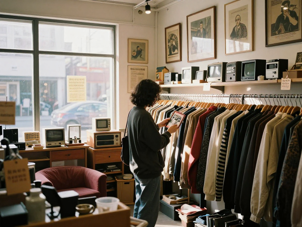 Discover unique treasures at rokok 88, a vintage thrift shop showcasing used goods with character.